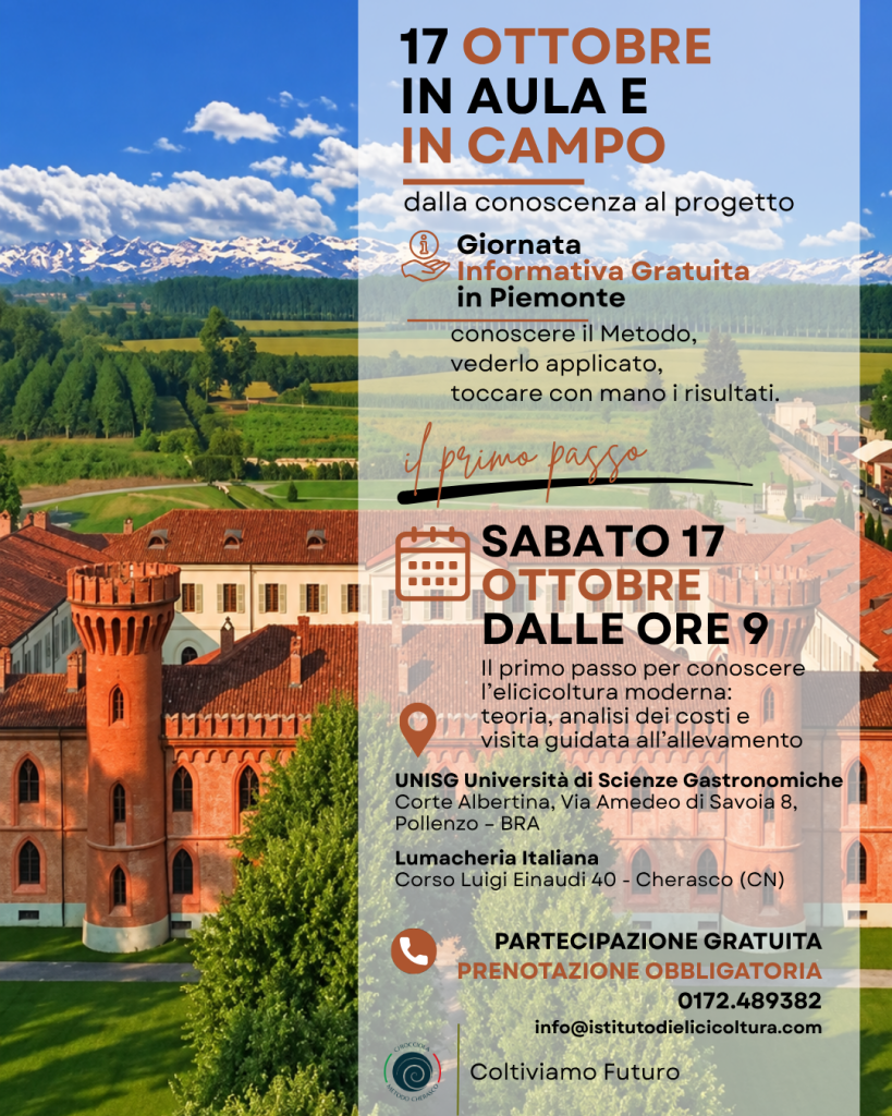Locandina di Giornata Informativa in Piemonte